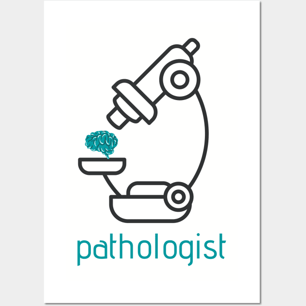 Specialist: pathologist Wall Art by svaria